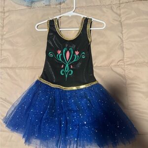 Blue and Black Kids Costume Dress